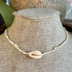 Boho Cowrie Shell Necklace
